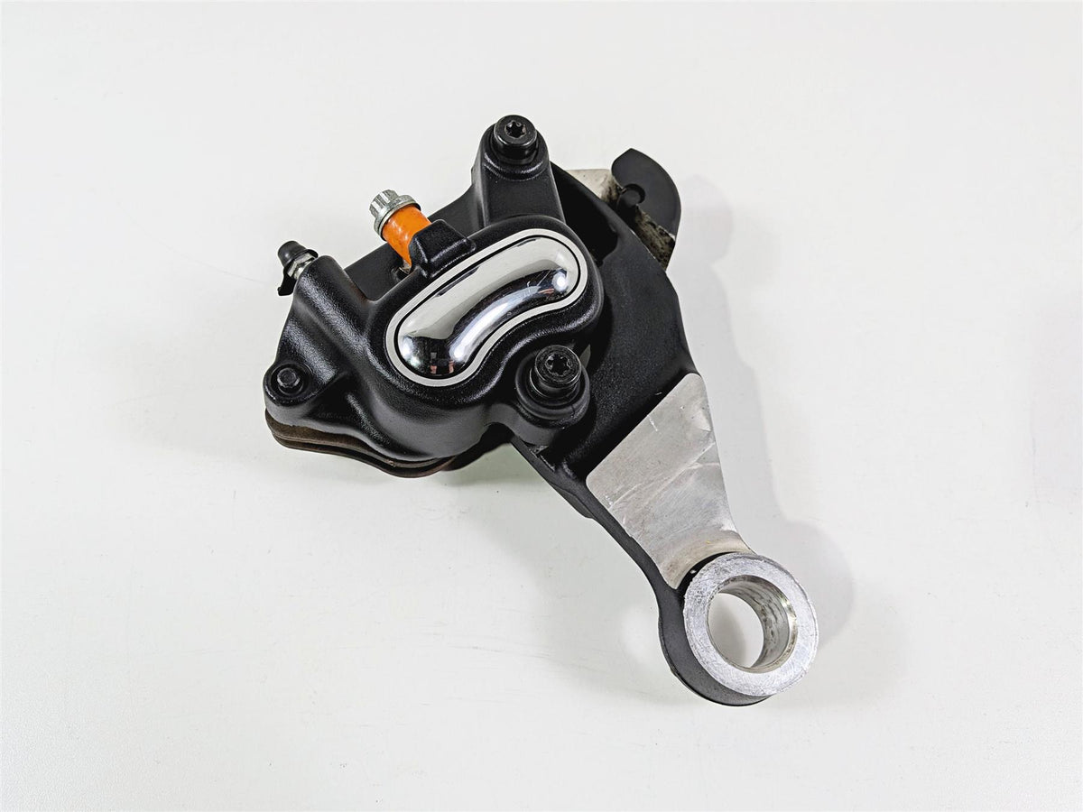 2009 Harley FXCWC Softail Rocker Rear Brake Caliper + Mount 40908-08 {{ shop.shopifyCountryName }} - Mototech271