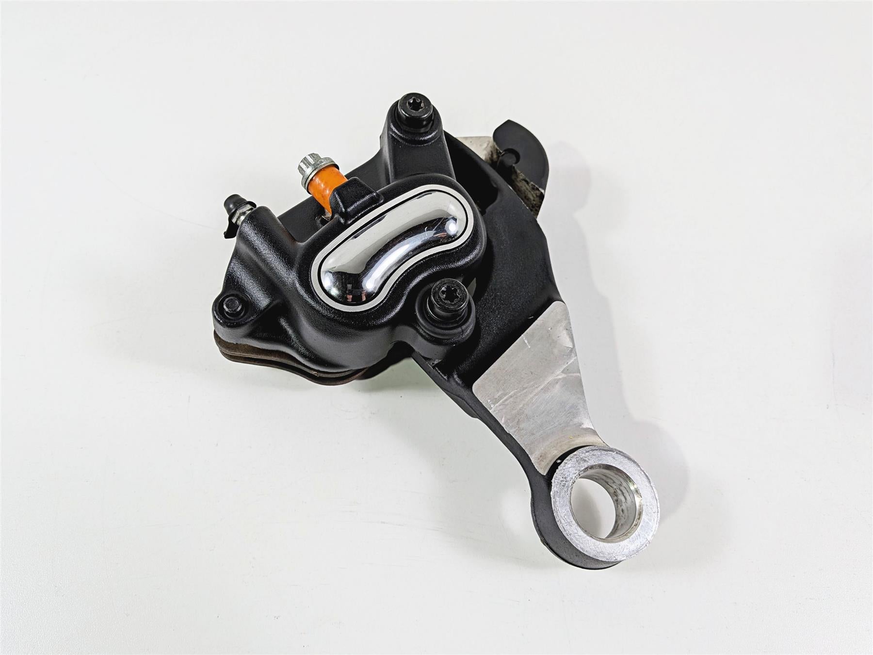 2009 Harley FXCWC Softail Rocker Rear Brake Caliper + Mount 40908-08 {{ shop.shopifyCountryName }} - Mototech271