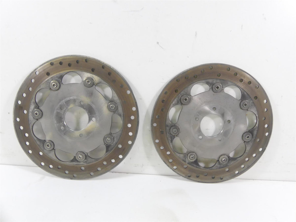 2014 Harley Dyna FXDF Fat Bob Front Brake Rotor Disc Set 46717-10 {{ shop.shopifyCountryName }} - Mototech271