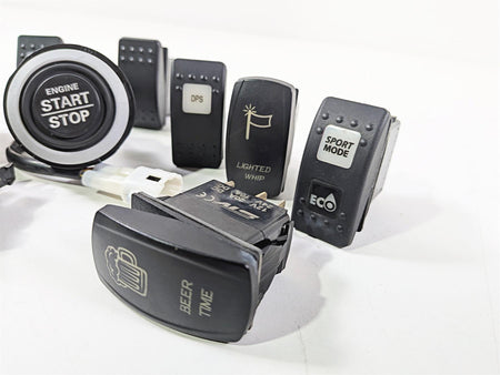 2018 Can Am Maverick X3 XRS Turbo R Light Awd Switch Start Stop Set 710005213-Mototech271