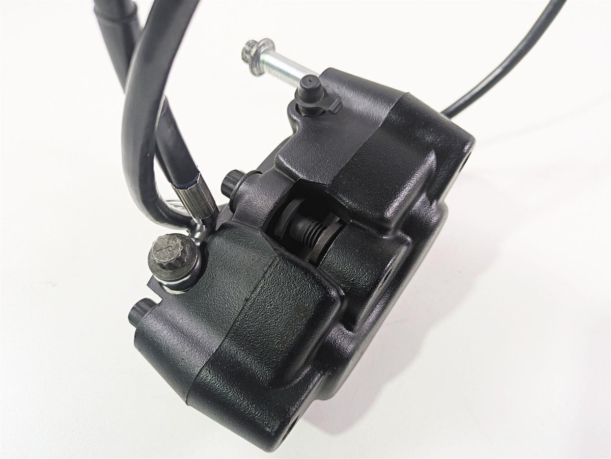 2009 Harley FXDC Dyna Super Glide Front Brake Caliper + Line 44046-08 {{ shop.shopifyCountryName }} - Mototech271