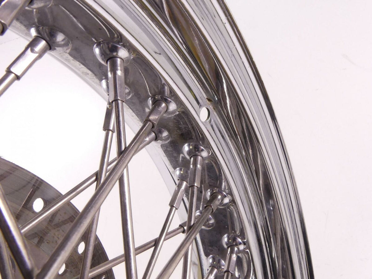 2003 Indian Spirit Springfield Front Spoke Wheel Rim 16x3.5 & Brake Disc 21-950 {{ shop.shopifyCountryName }} - Mototech271
