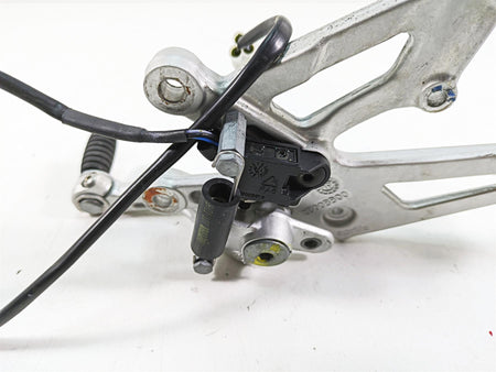 2020 Aprilia Tuono V4 Factory Right Front Footpeg Mount & Brake Ped 2B003415 {{ shop.shopifyCountryName }} - Mototech271
