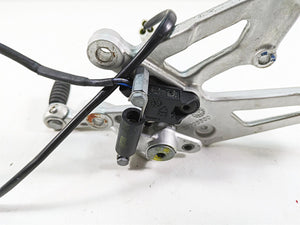 2020 Aprilia Tuono V4 Factory Right Front Footpeg Mount & Brake Ped 2B003415