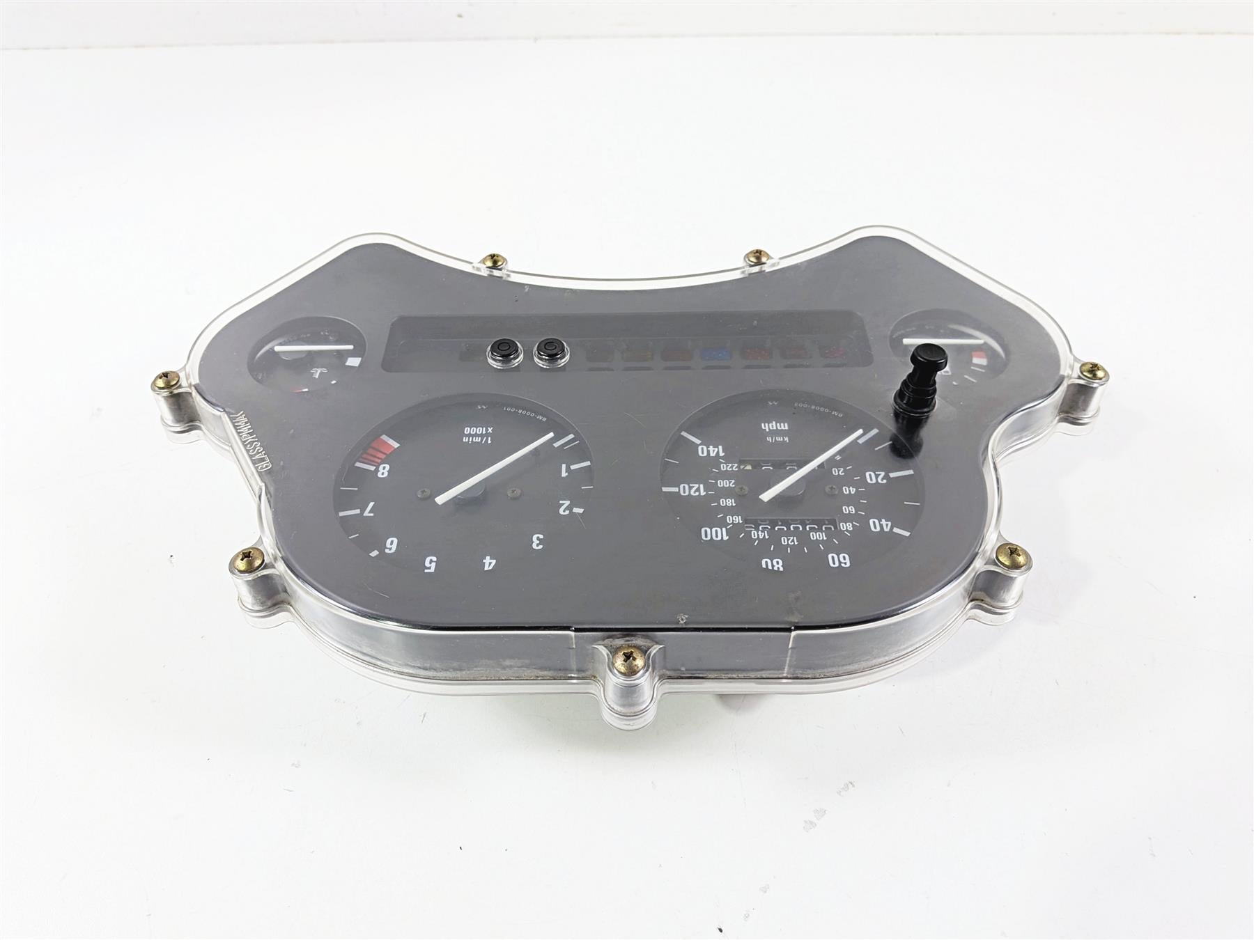 2002 BMW K1200LT 89V3 Full Gauges Speedometer Set 38K 7650316 62117660414 {{ shop.shopifyCountryName }} - Mototech271