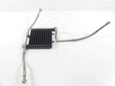 2002 Triumph Bonneville America Oil Cooler Radiator & Line Set T2100283 T2108110 {{ shop.shopifyCountryName }} - Mototech271