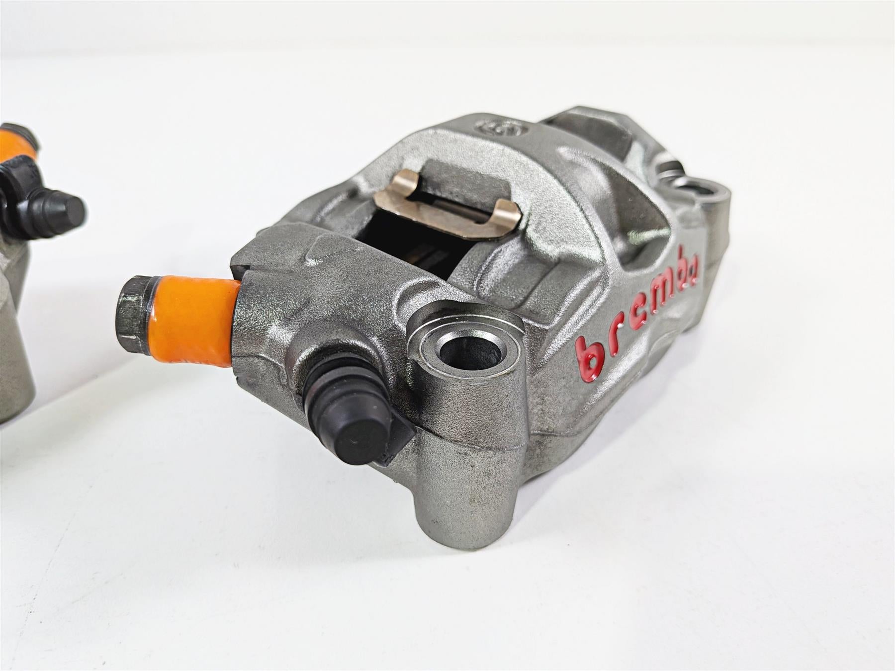 2014 Aprilia RSV4 RR Factory Front Brembo Brake Caliper 100mm B044355 B044356 {{ shop.shopifyCountryName }} - Mototech271