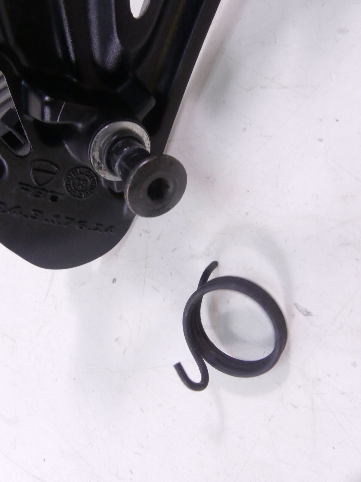 2015 Ducati Diavel Dark Right Rider Driver Footpeg Foot Peg + Mount 82431762A {{ shop.shopifyCountryName }} - Mototech271