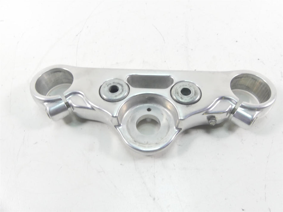 2010 Harley FXDWG Dyna Wide Glide Upper Triple Tree Steering Clamp 49mm 46700-08 {{ shop.shopifyCountryName }} - Mototech271