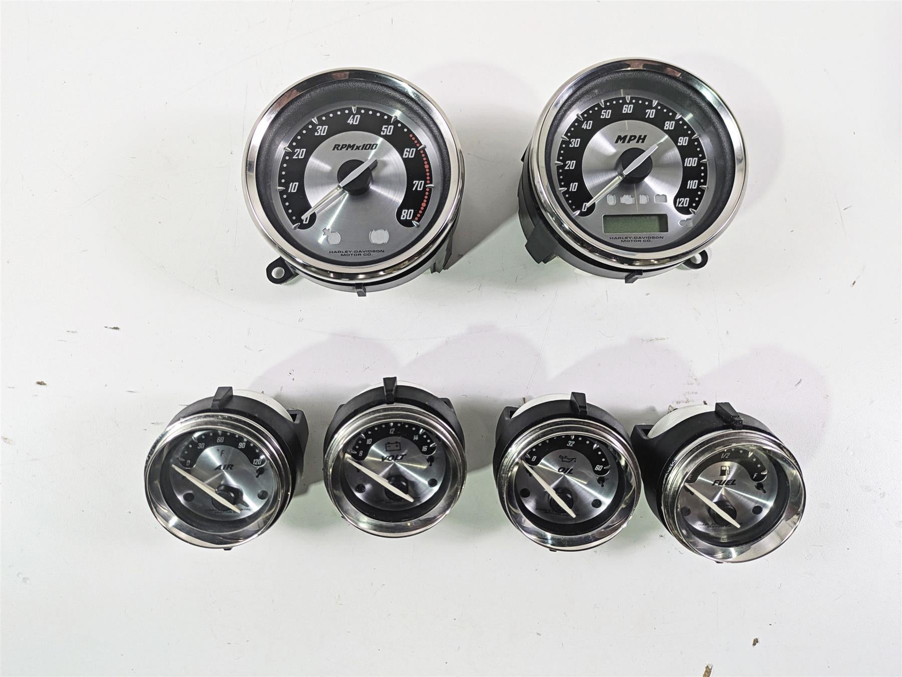 2010 Harley Touring FLHXSE CVO Street Glide Speedo Tacho Gauges Set 61k ...