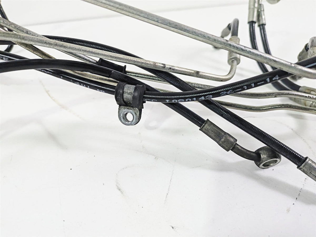 2015 Ducati Hypermotard 821 SP Front Rear Abs Brake Line Set 61810491A 61810481A {{ shop.shopifyCountryName }} - Mototech271