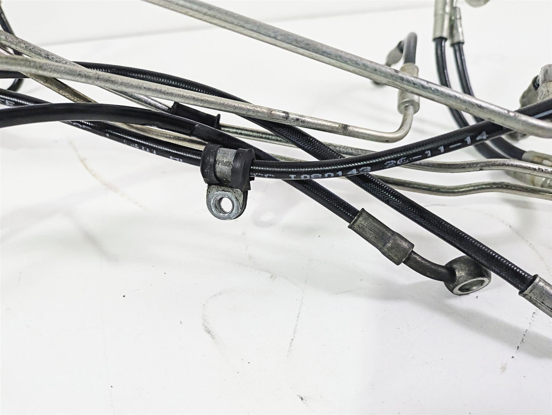 2015 Ducati Hypermotard 821 SP Front Rear Abs Brake Line Set 61810491A 61810481A {{ shop.shopifyCountryName }} - Mototech271