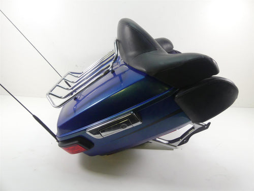 2014 Harley Touring FLHTK Electra Glide Rear Trunk Daytona Blue 53000346 | Mototech271
