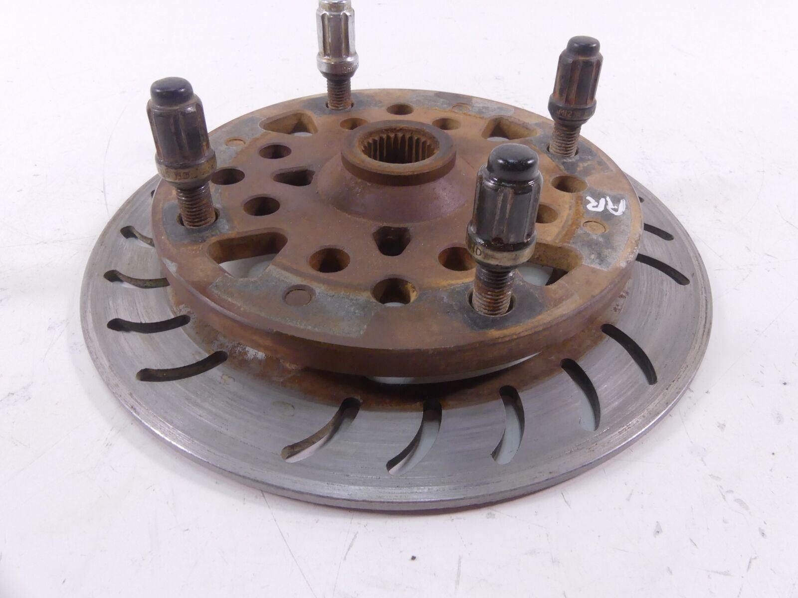 2015 Polaris RZR S 900 EPS Right Rear Super ATV Brake Disc Rotor + Mount PGH-BR- {{ shop.shopifyCountryName }} - Mototech271