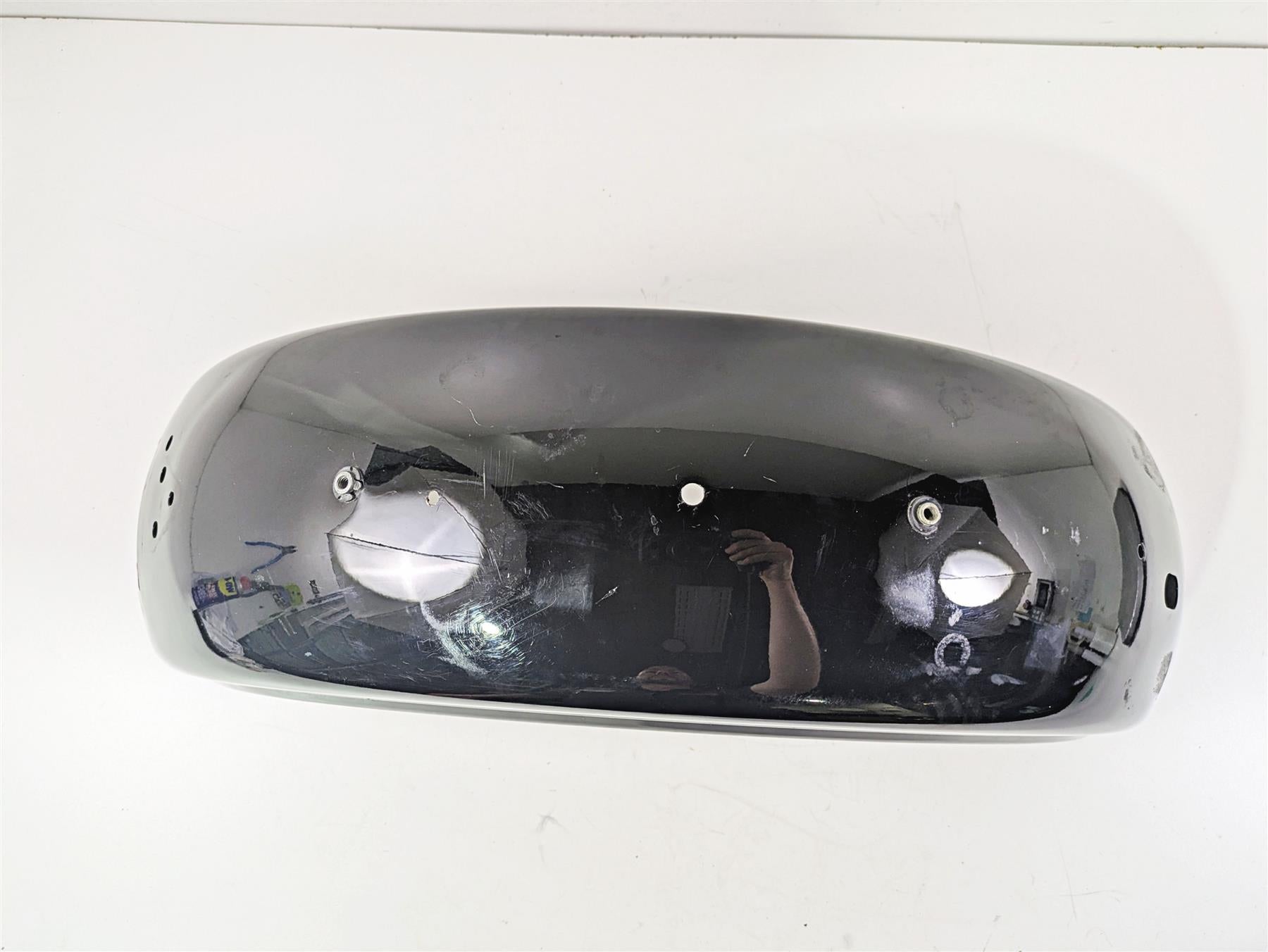 2009 Harley FXDC Dyna Super Glide Rear Fender Vivid Black 59634-06A {{ shop.shopifyCountryName }} - Mototech271