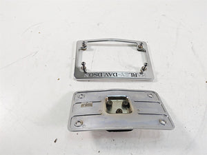 2000 Harley FXSTS Softail Springer Aftermarket License Plate Mount Bracket