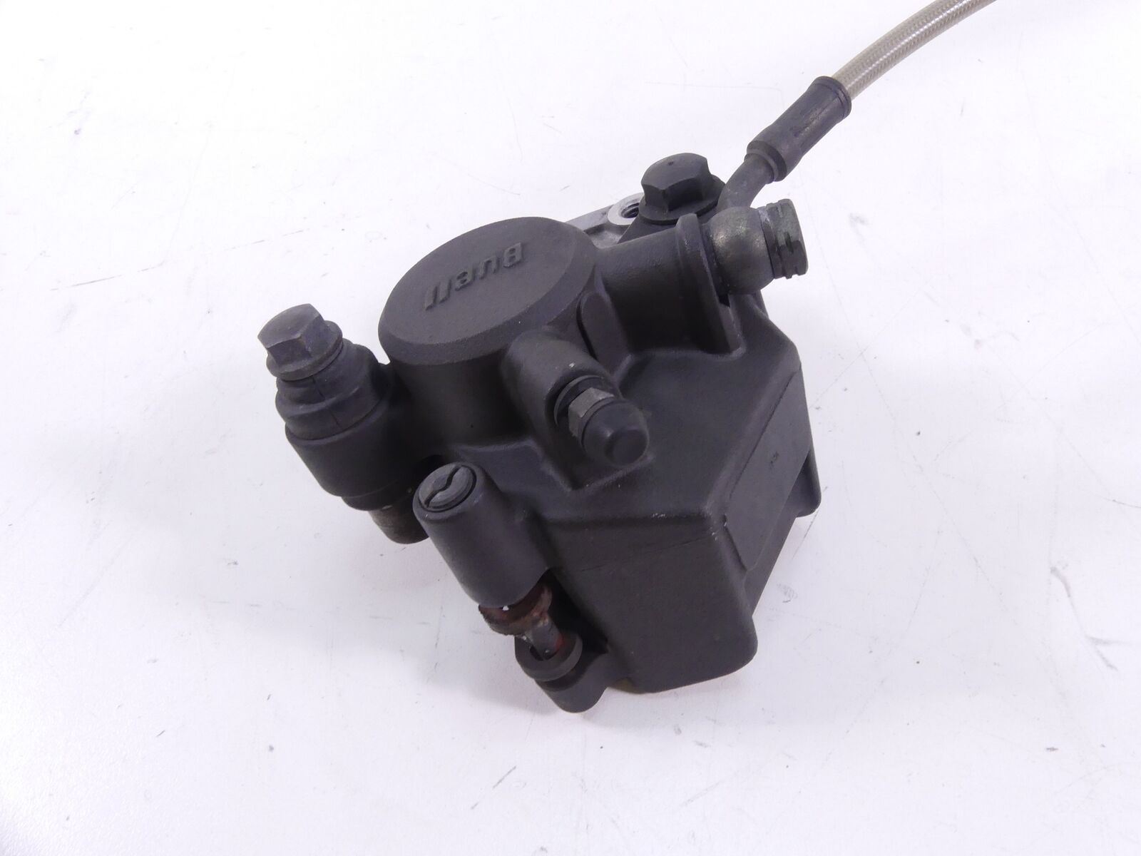 2006 Buell Ulysses XB12 X Rear Nissin Brake Caliper & Bracket H0102.02A8A {{ shop.shopifyCountryName }} - Mototech271
