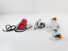Load image into Gallery viewer, 2006 Suzuki C90 VL1500T Boulevard Taillight Blinker Plate Holder Set 35710-10F30
