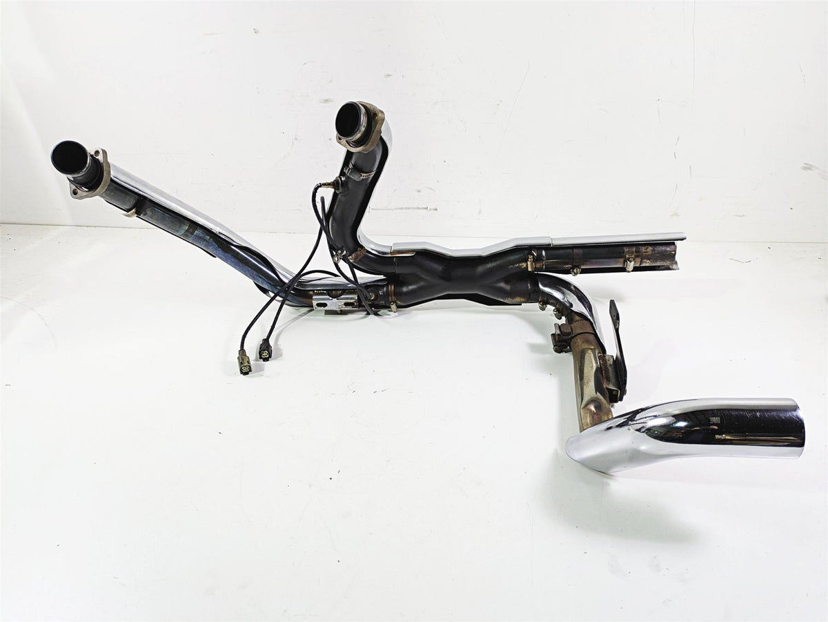 2011 Harley Touring FLHTCUSE CVO E-Glide Vance Hines Power Duals Exhaust Header 46332 {{ shop.shopifyCountryName }} - Mototech271