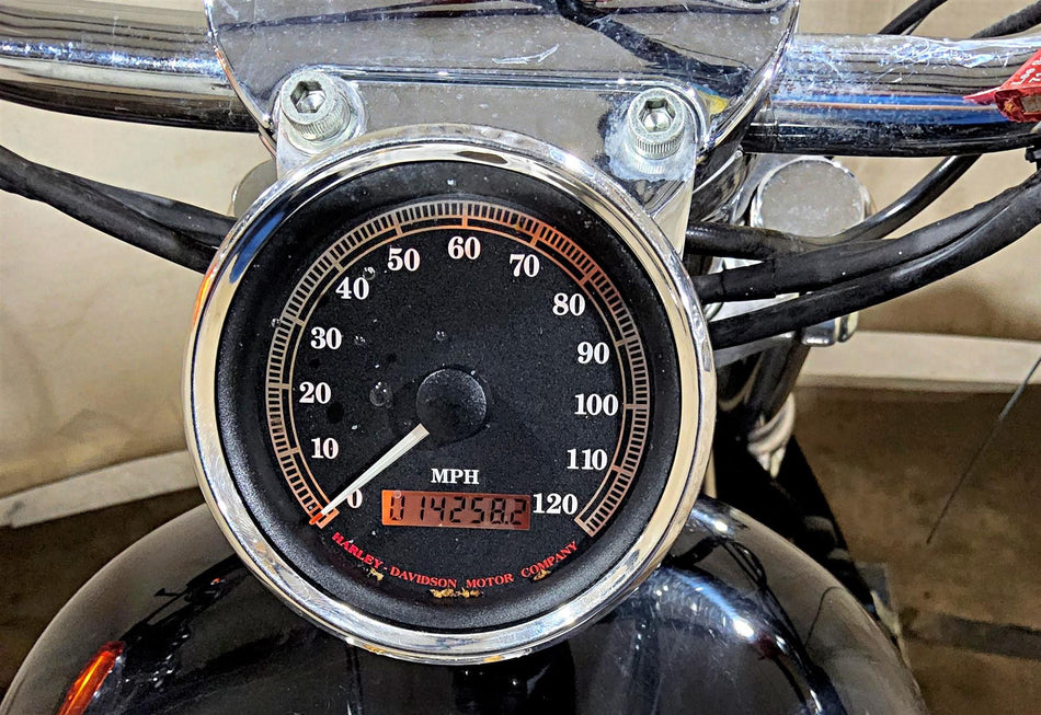 1997 Harley Sportster XL1200 C Speedometer Gauge + Lights Set 14k 67283-96C {{ shop.shopifyCountryName }} - Mototech271