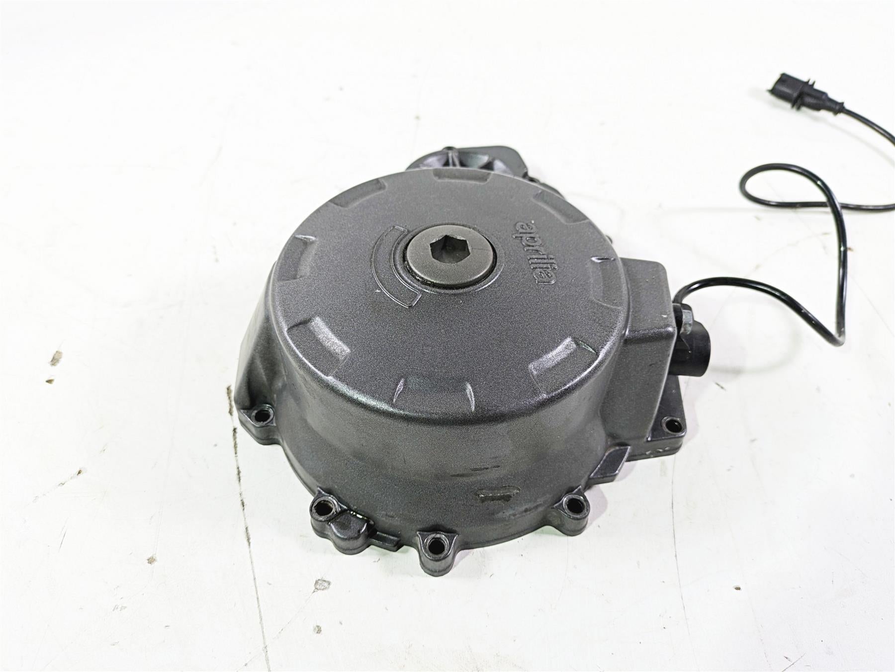 2008 Aprilia RSVR 1000 Factory Ignition Stator Generator Cover Cowl AP0610705 {{ shop.shopifyCountryName }} - Mototech271
