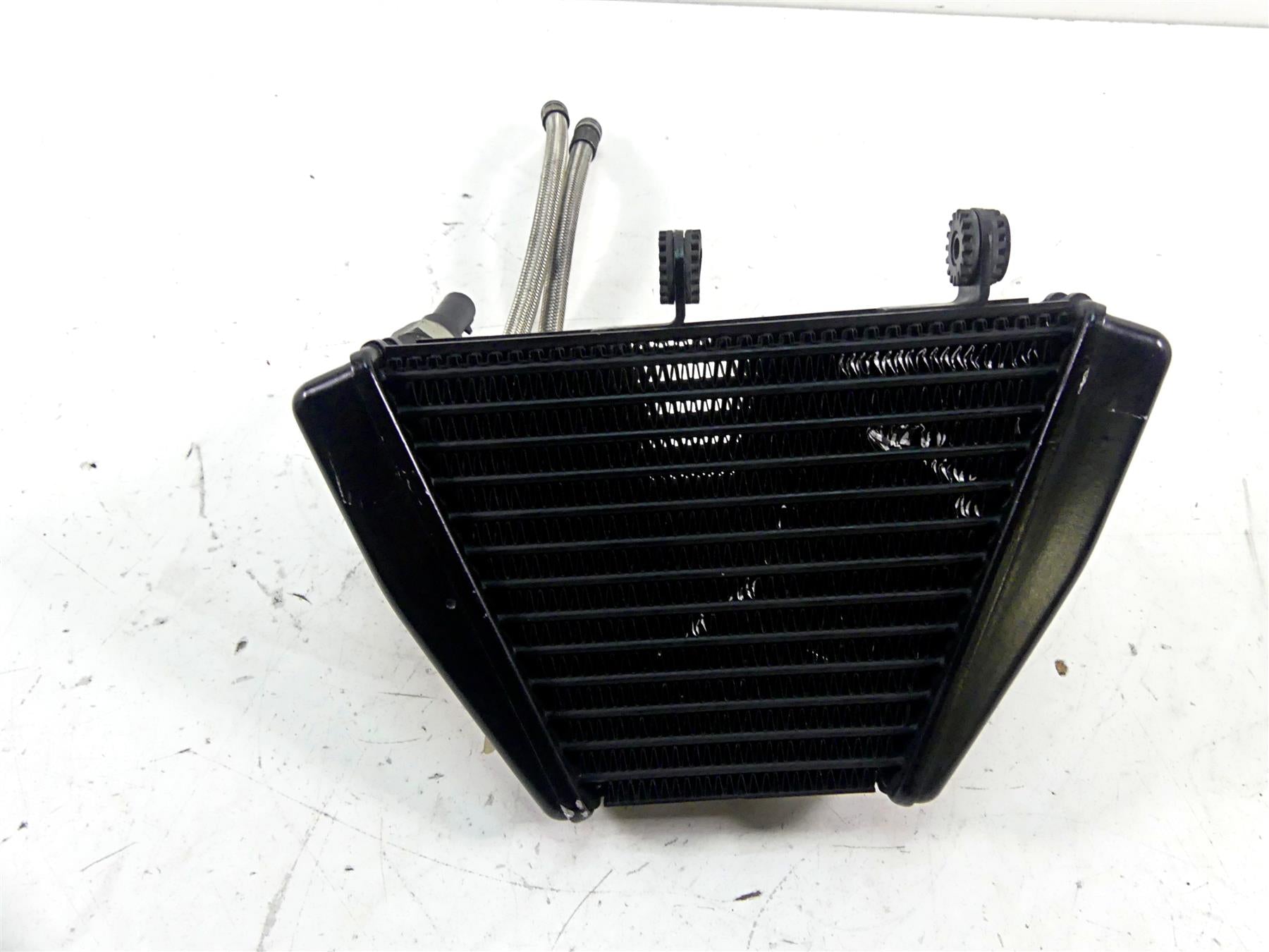 2013 Ducati Diavel Red Oil Cooler Radiator & Lines Set 54840941C {{ shop.shopifyCountryName }} - Mototech271