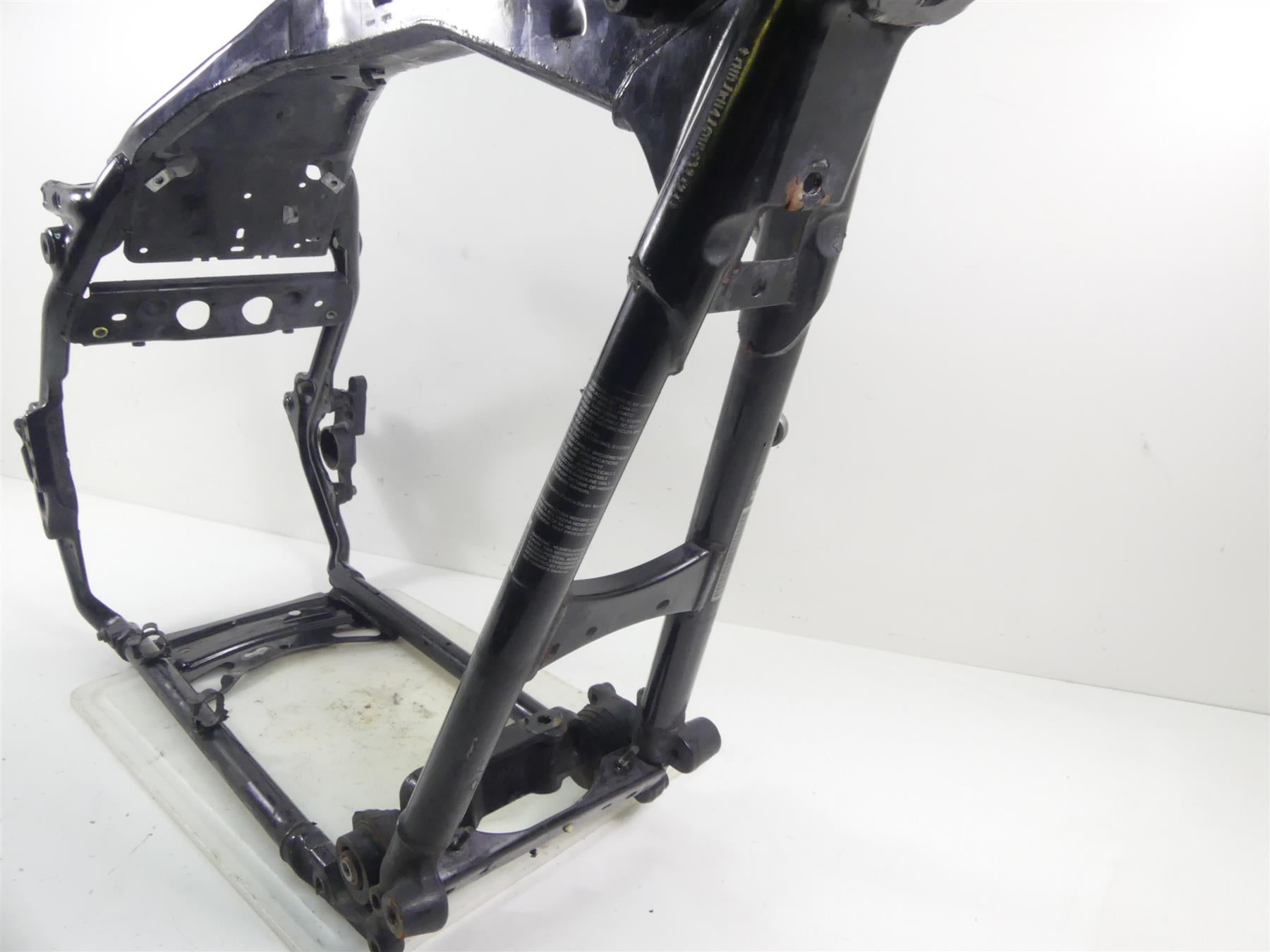 2011 Harley Touring FLTRX Road Glide Straight Main Frame Chassis With Texas Clean Title 47900-11BHP {{ shop.shopifyCountryName }} - Mototech271