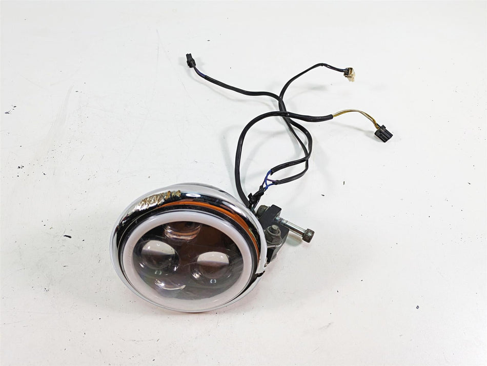 2009 Harley FXDC Dyna Super Glide Custom Led Headlight & Bracket - Read 69356-06 {{ shop.shopifyCountryName }} - Mototech271