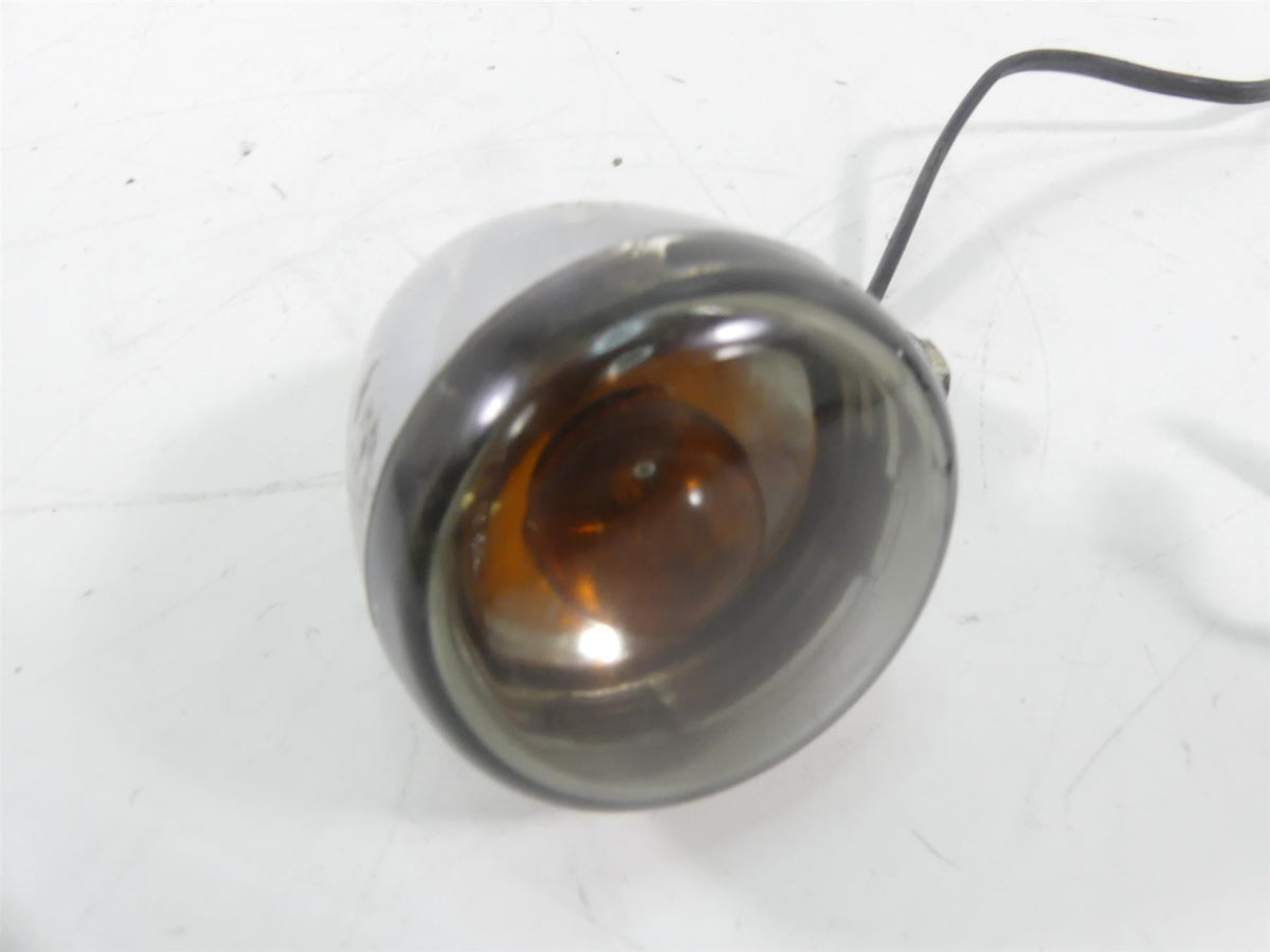 2009 Harley FXDF Dyna Fat Bob Rear Smoked Blinker Turn Signal Set 68977-00 {{ shop.shopifyCountryName }} - Mototech271
