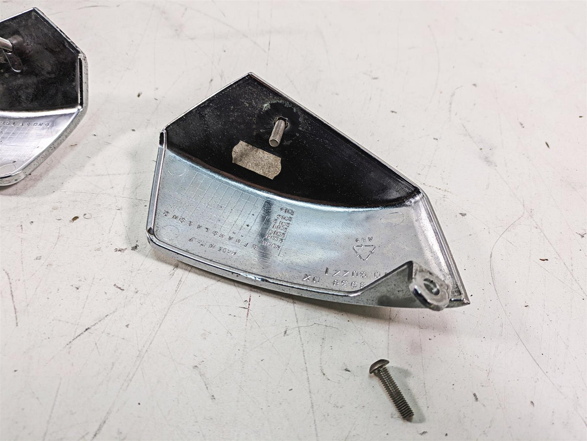 2013 Moto Guzzi V7 750 Stone Throttle Body Chrome Cover Set 978938 978939 {{ shop.shopifyCountryName }} - Mototech271