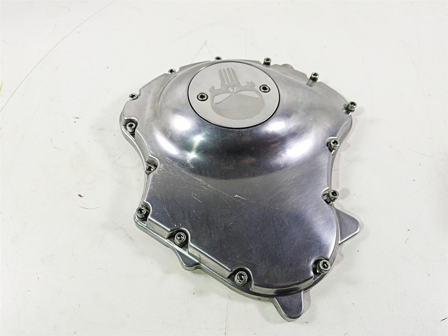 2010 Harley VRSCF Muscle Rod Left Engine Alternator Cover 25907-04K {{ shop.shopifyCountryName }} - Mototech271