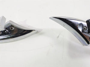 2002 Big Dog Pitbull Custom Chrome Rear View Mirror Set Left & Right