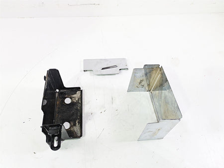 2002 Harley Dyna FXDL Low Rider Battery Tray Box & Skull Chrome Cover 66375-97 {{ shop.shopifyCountryName }} - Mototech271