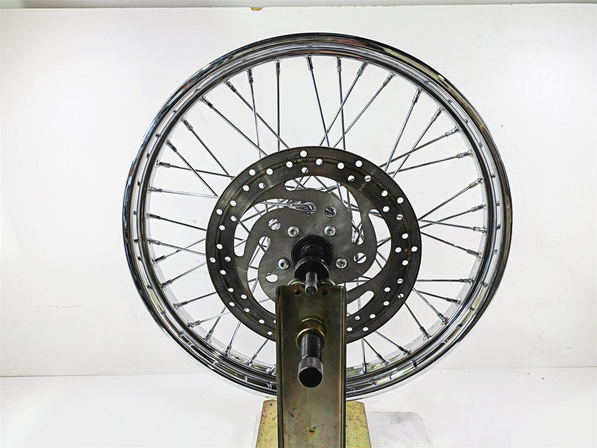2004 Harley Softail FXSTDI Deuce Straight Front Wheel Rim Spoke 21x2.15 43671-05 {{ shop.shopifyCountryName }} - Mototech271