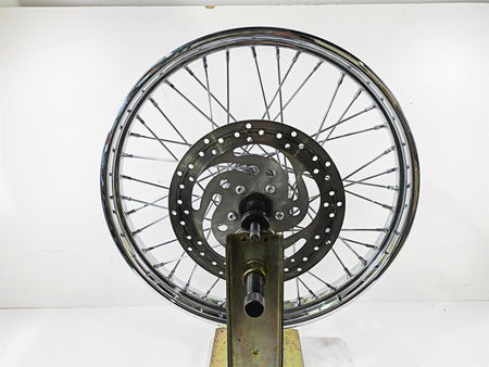 2004 Harley Softail FXSTDI Deuce Straight Front Wheel Rim Spoke 21x2.15 43671-05 {{ shop.shopifyCountryName }} - Mototech271
