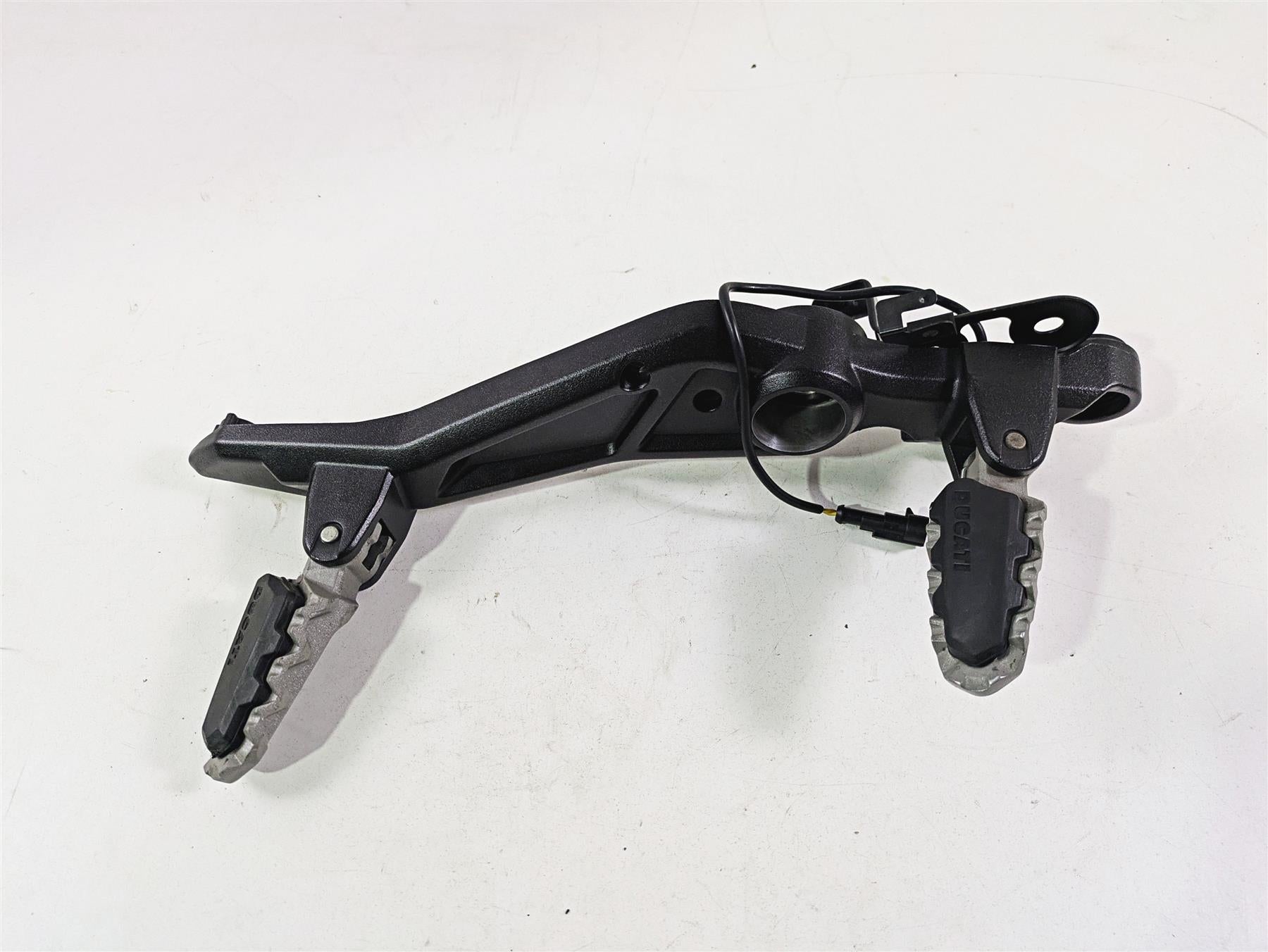 2013 Ducati Hypermotard 821 SP Right Foot Peg Bracket Mount 82412101CA