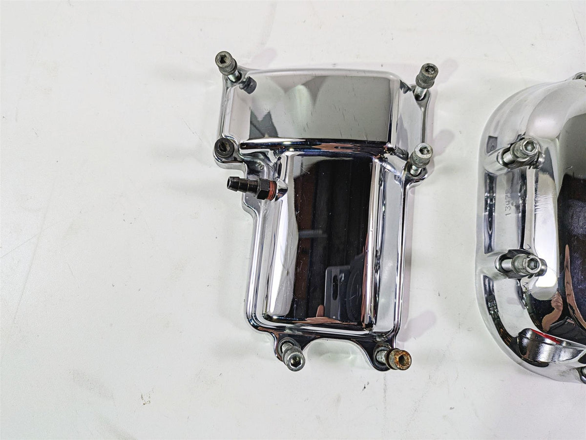 2007 Harley Touring FLHRSE CVO Road King Transmission Chrome Cover Set 34469-06B {{ shop.shopifyCountryName }} - Mototech271
