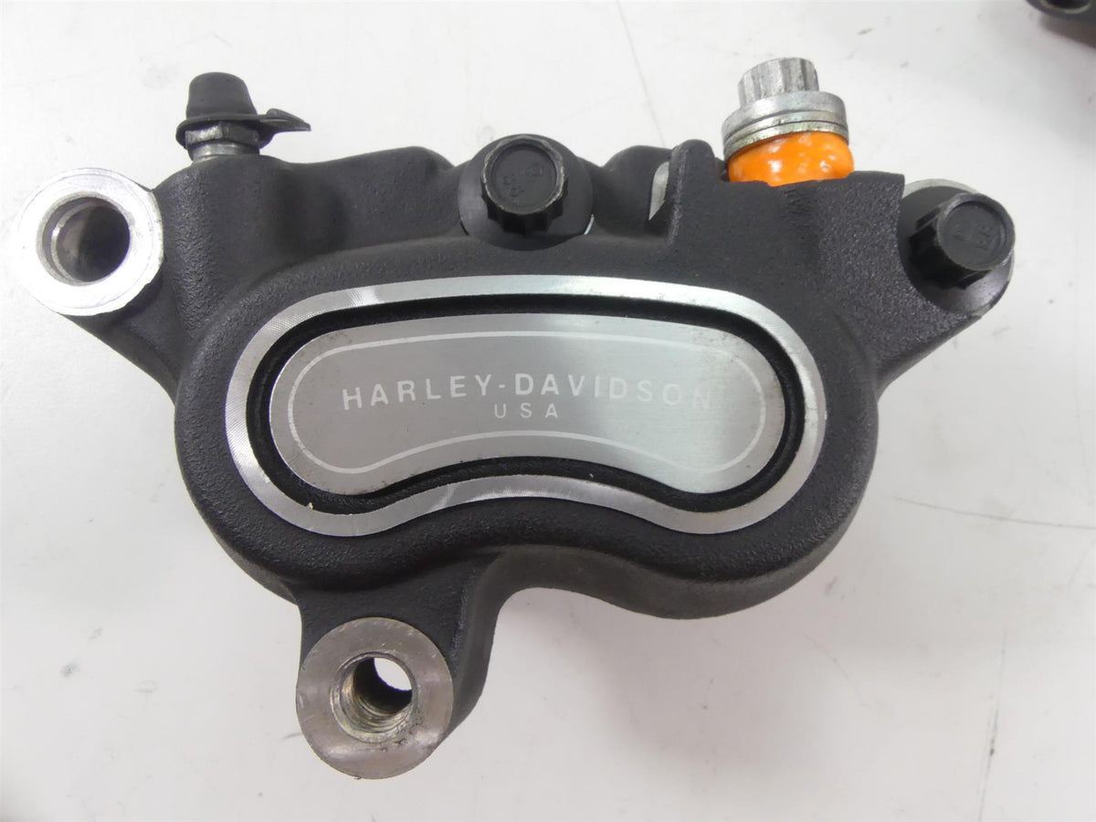 2016 Harley FXDLS Dyna Low Rider Front Brake Caliper Set 41300001 41300002 {{ shop.shopifyCountryName }} - Mototech271