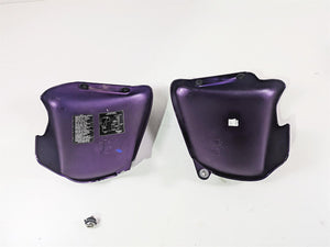 2013 Triumph Bonneville Side Cover Fairing Set Imperial Purple -Read T2309434-KF