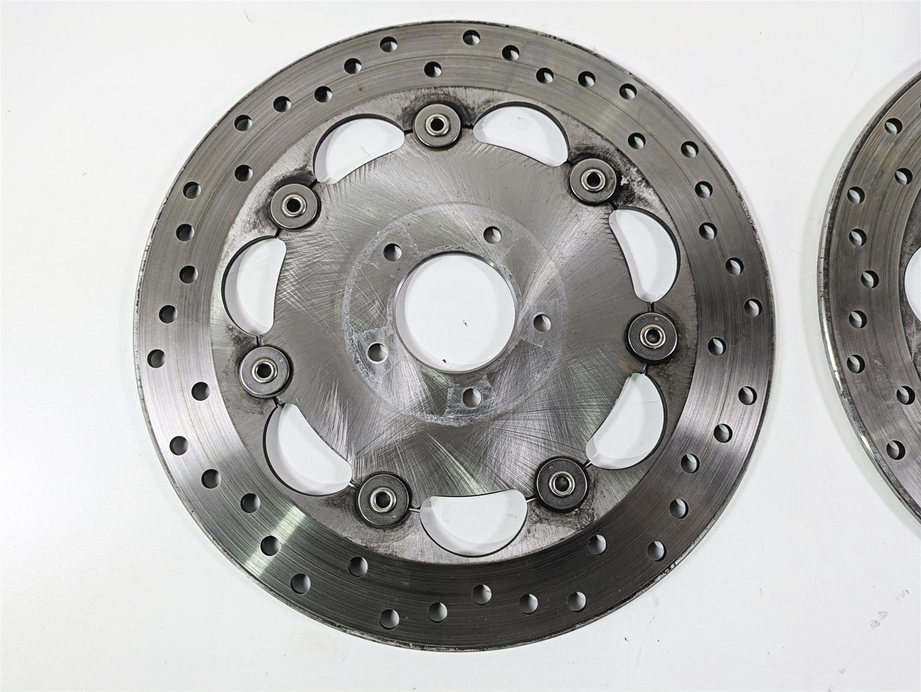 2014 Harley FXDF Dyna Fat Bob Front Brake Rotor Disc Set 46717-10 {{ shop.shopifyCountryName }} - Mototech271