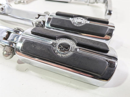 2008 Harley FXDSE CVO Dyna Front Rear Chrome Forward Foot Peg Control Set-Mototech271