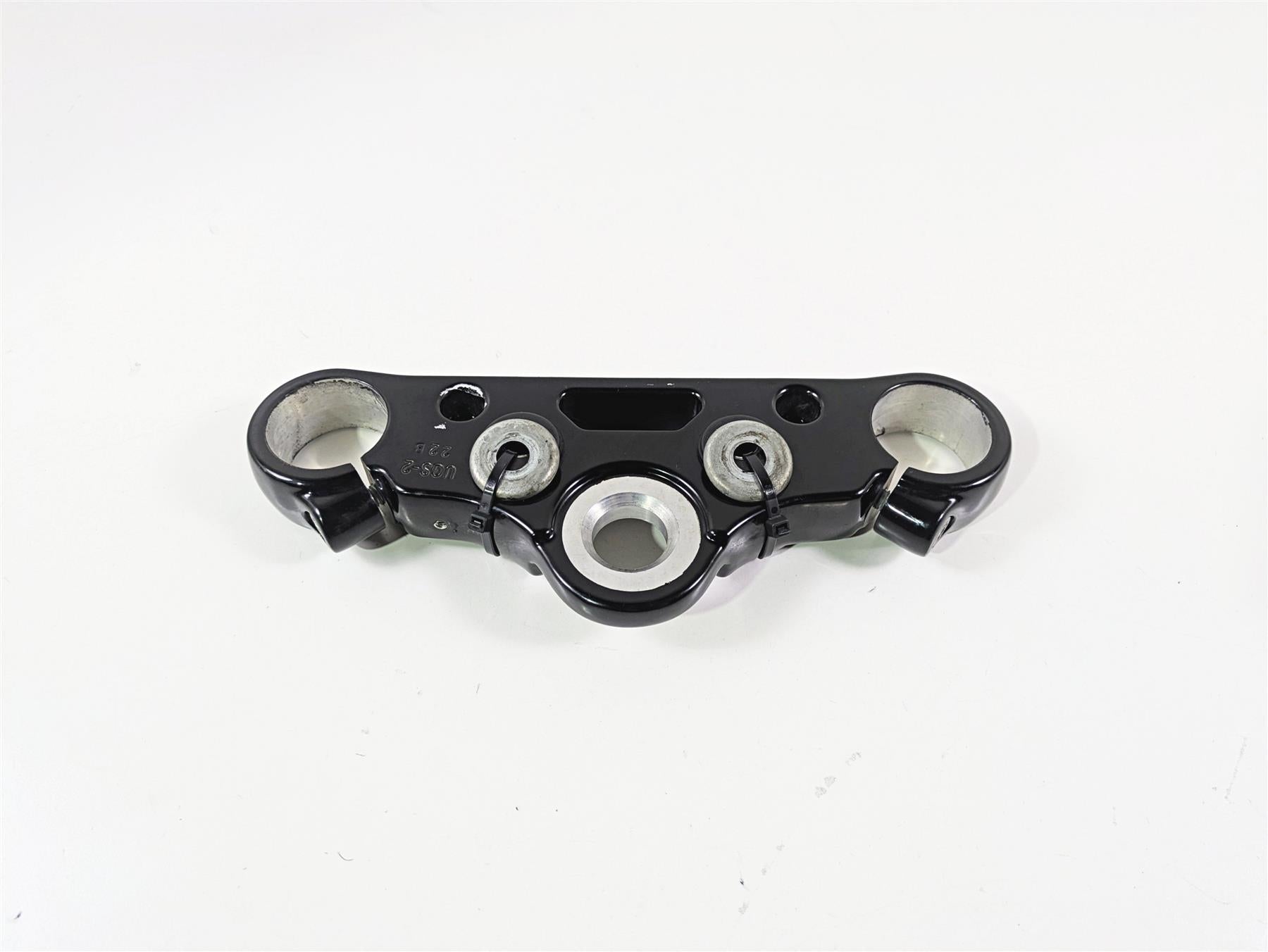 2014 Harley FXDF Dyna Fat Bob Upper Triple Tree Steering Clamp Black 48640-09