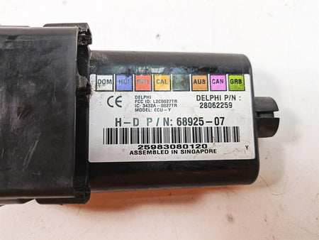 2009 Harley Dyna FXDFSE CVO Fat Bob Tssm Turn Signal Security Module 68925-07 {{ shop.shopifyCountryName }} - Mototech271