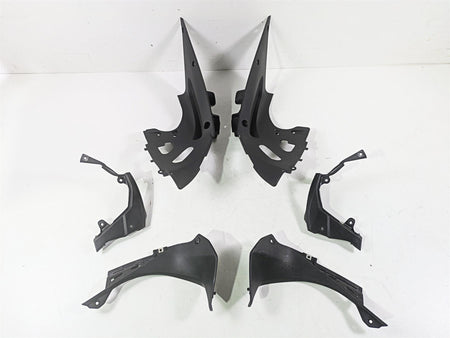 2020 Kawasaki ZX6R ZX636 Ninja Black Molded Plastic Infill Fairing Cover Set {{ shop.shopifyCountryName }} - Mototech271