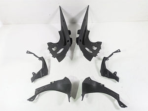 2020 Kawasaki ZX6R ZX636 Ninja Black Molded Plastic Infill Fairing Cover Set