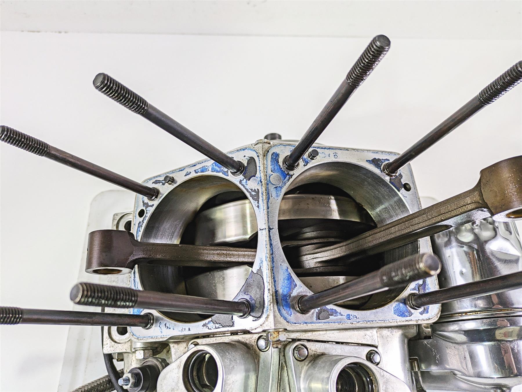 2004 Big Dog Chopper S&S 107ci Bottom End Engine Motor Crank Case Shaft 31-9037 {{ shop.shopifyCountryName }} - Mototech271