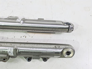 2015 Harley FXDL Dyna Low Rider Front Fork Legs Dual Caliper READ 45400051