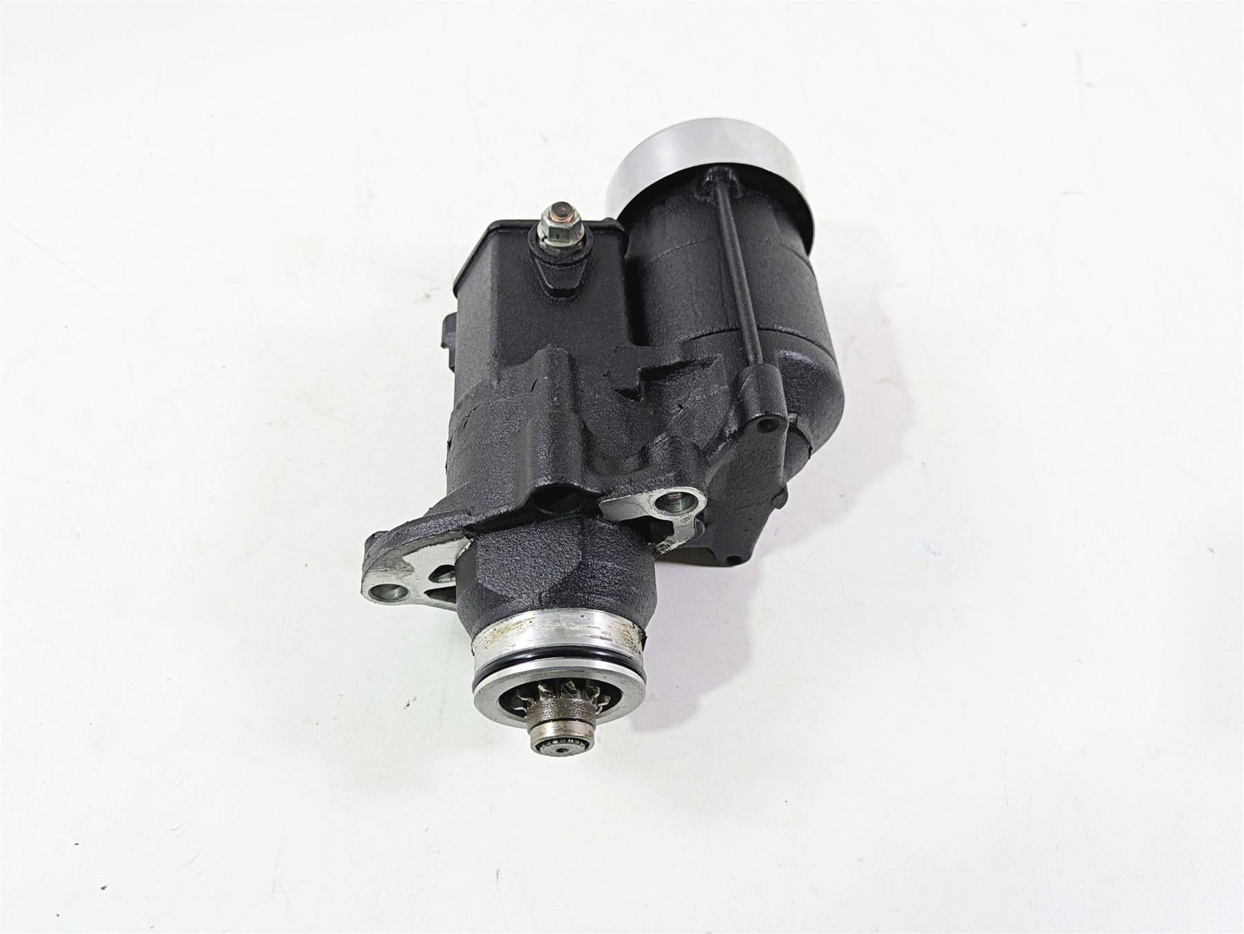 2008 Harley FXDL Dyna Low Rider 105TH Engine Starter Motor + Cover 31618-06A {{ shop.shopifyCountryName }} - Mototech271