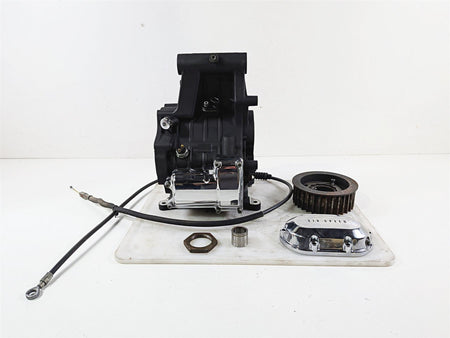 2012 Harley Softail FLSTF Fat Boy Transmission Gear Box Case Housing 34799-07 {{ shop.shopifyCountryName }} - Mototech271