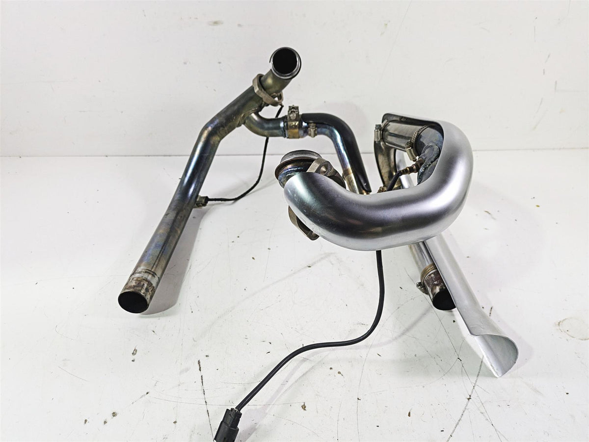 2012 Harley VRSCF Muscle V Rod Stock Exhaust Header Manifold Set 65600071 {{ shop.shopifyCountryName }} - Mototech271